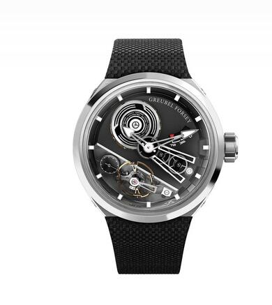Greubel Forsey Balancier S² Limited Edition Replica Watch Black Rubber Black